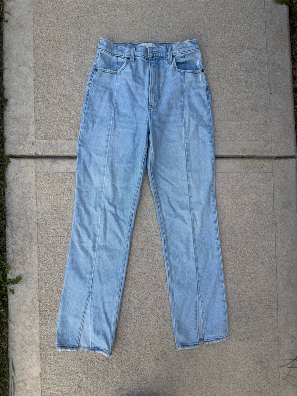 Abercrombie & Fitch Light Blue Denim Jeans 28 6